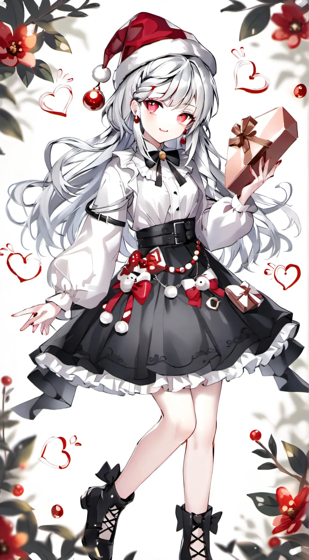 ai character: MHA navidad🤑 background