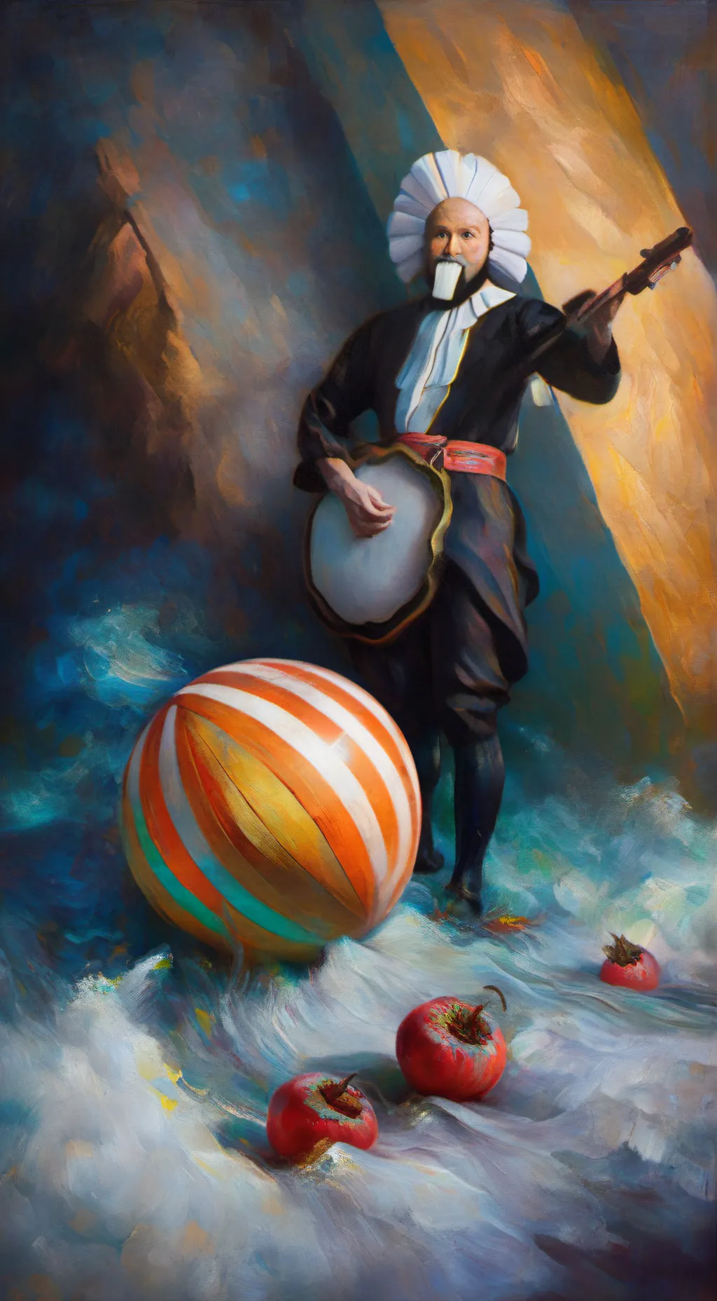 ai character: chip x lucifer background