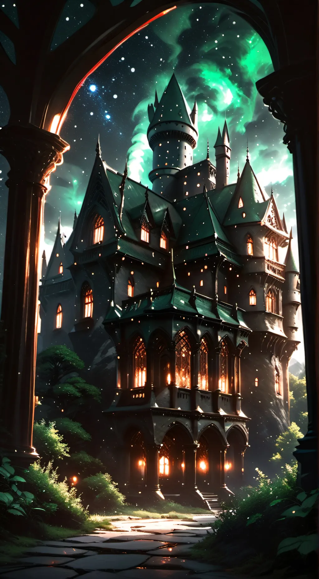 ai character: Yule ball revenge background