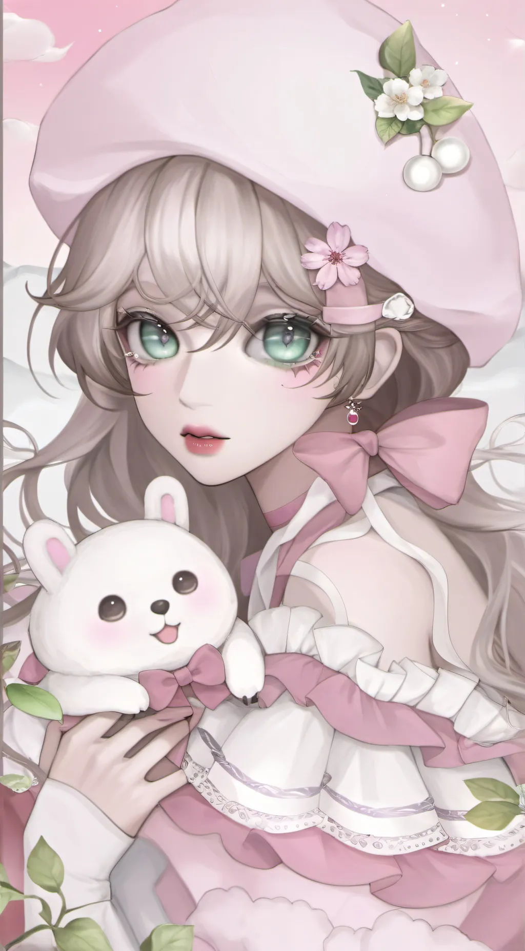 ai character: Mha portal kid background