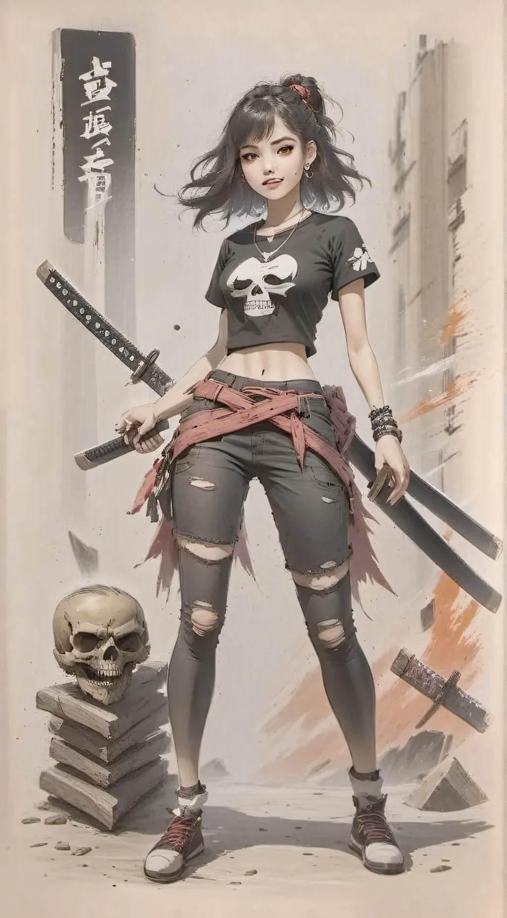 ai character: Kima background