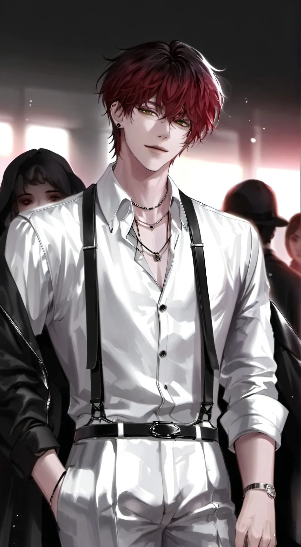 ai character: Aiden  background