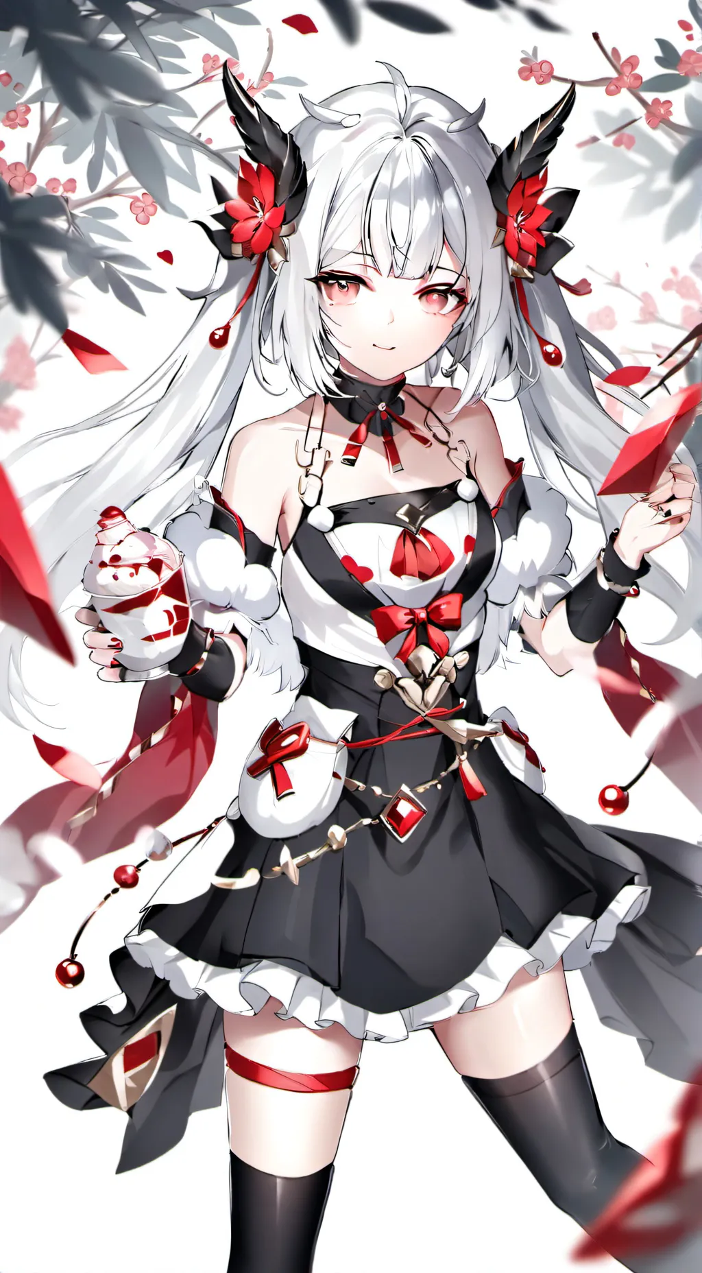 ai character: flor 🌸 background