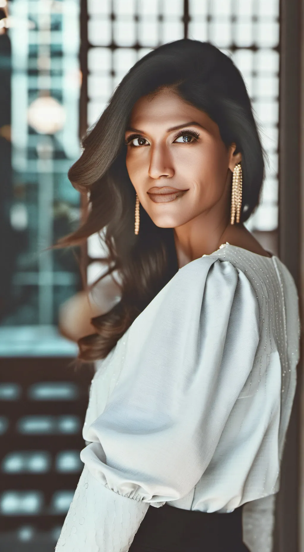 ai character: lina  background