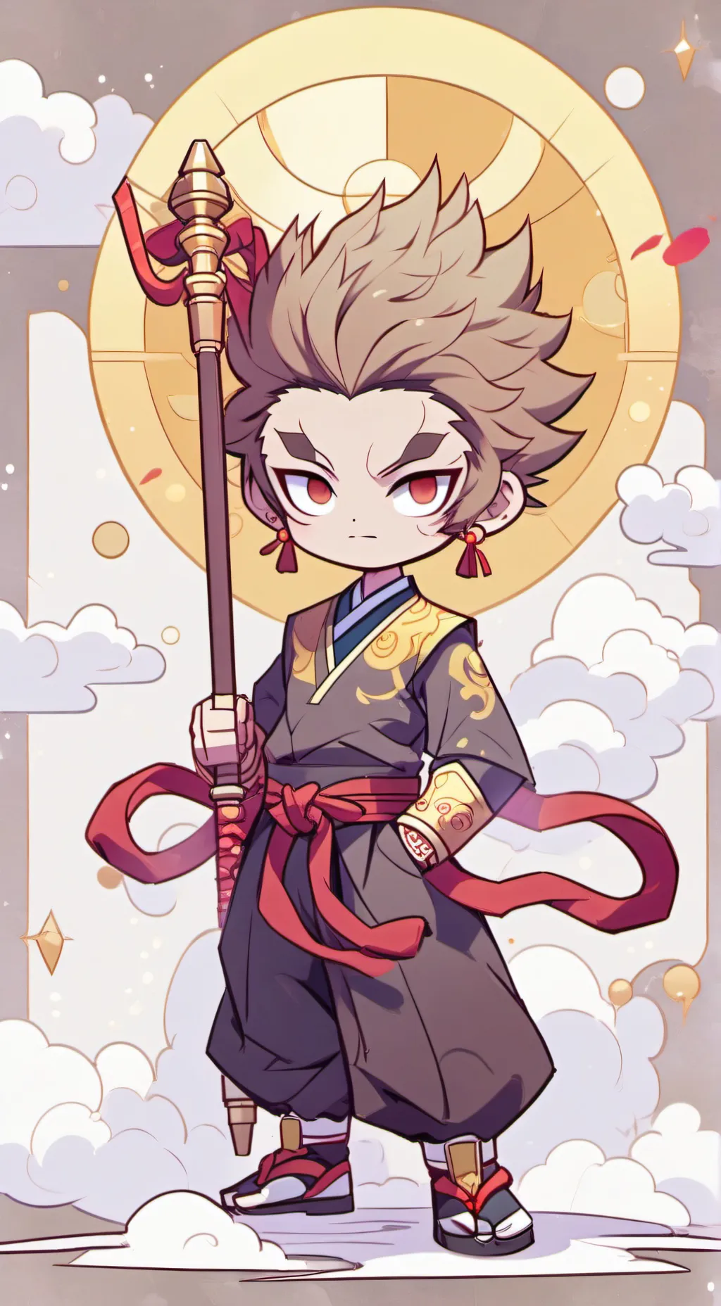 ai character: Wukong (lmk) background