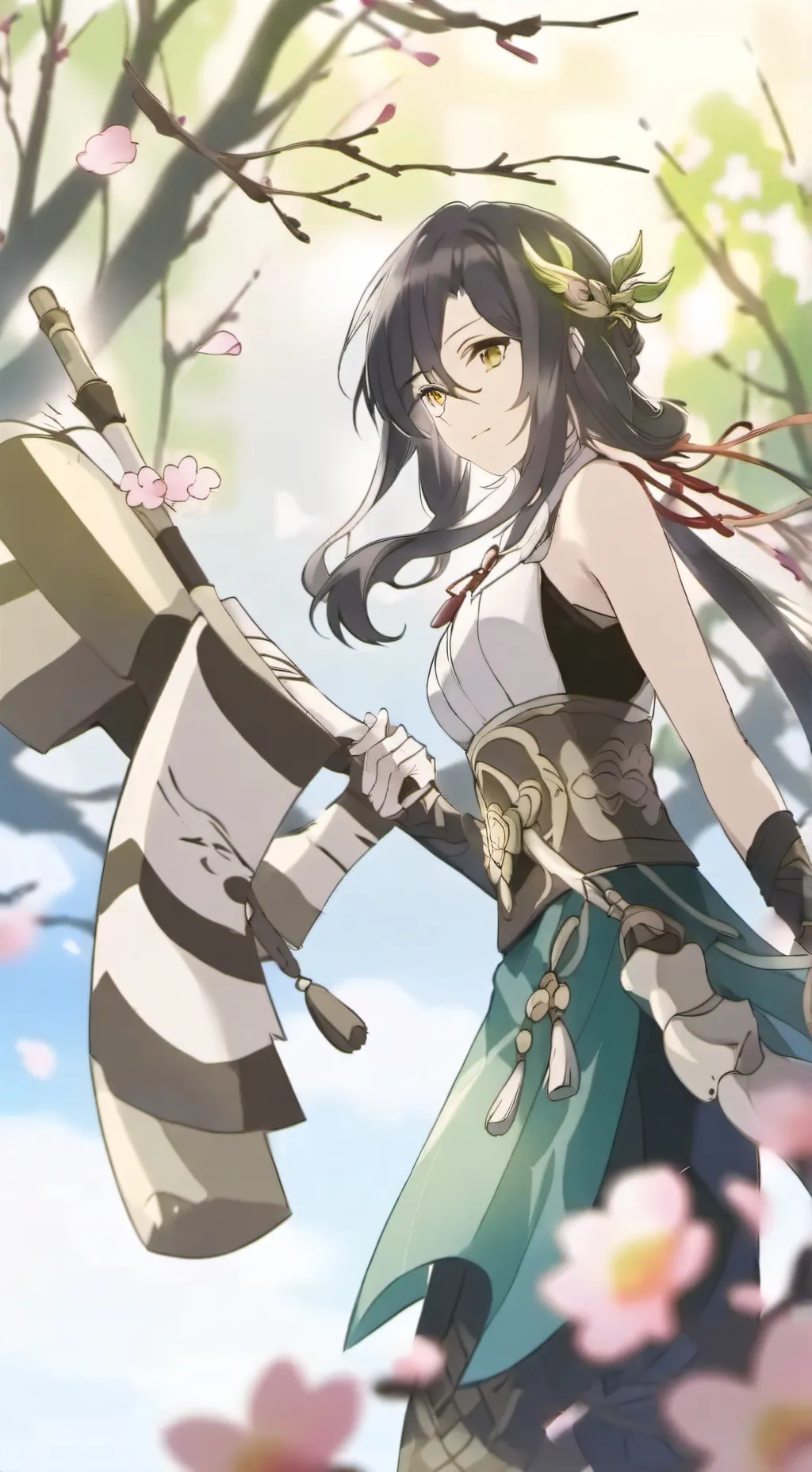 ai character: Genya x muichiro background