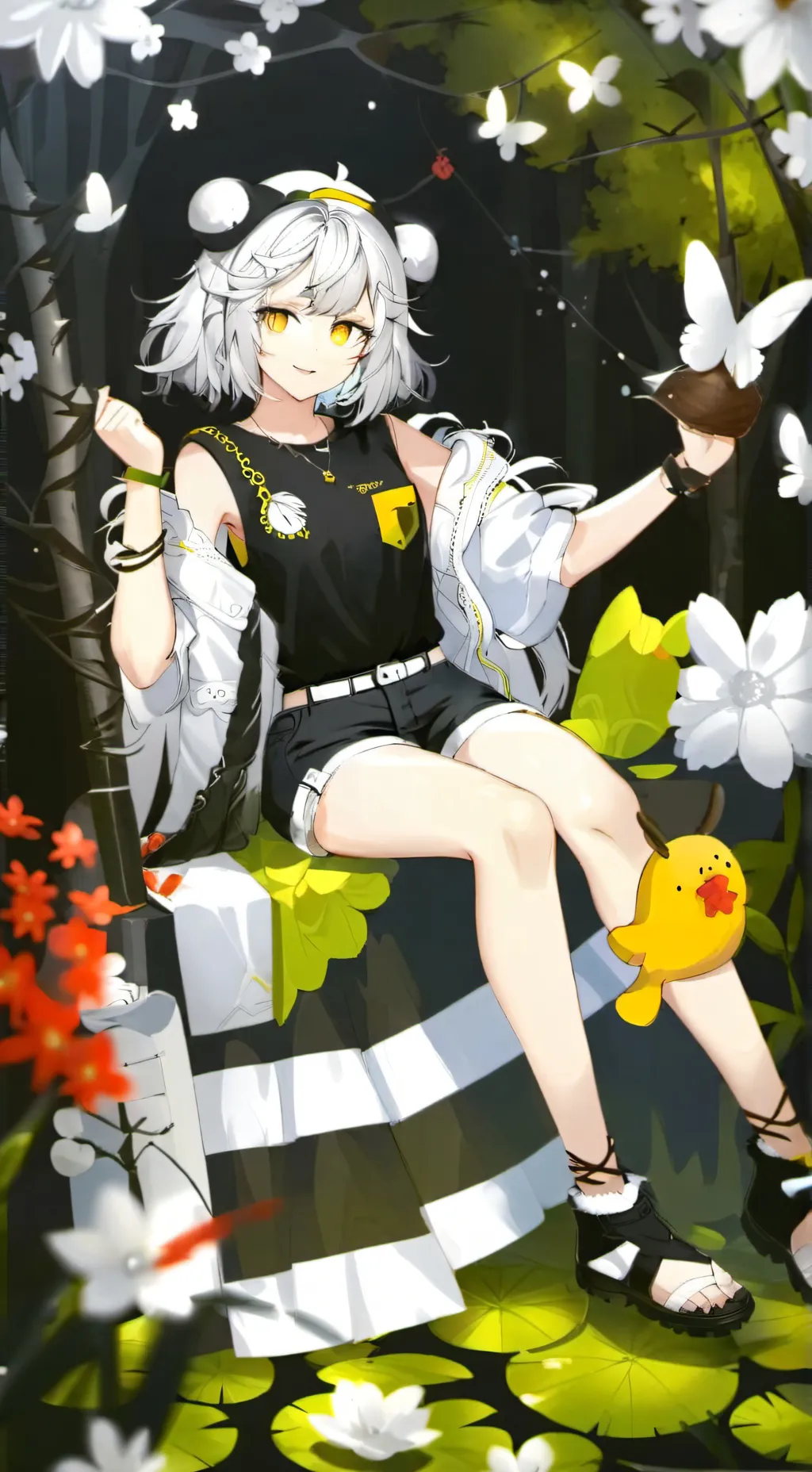 ai character: Hana background