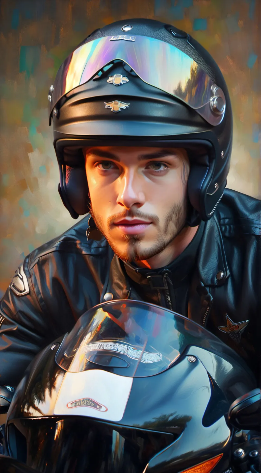 ai character: maverick R Pheonix background