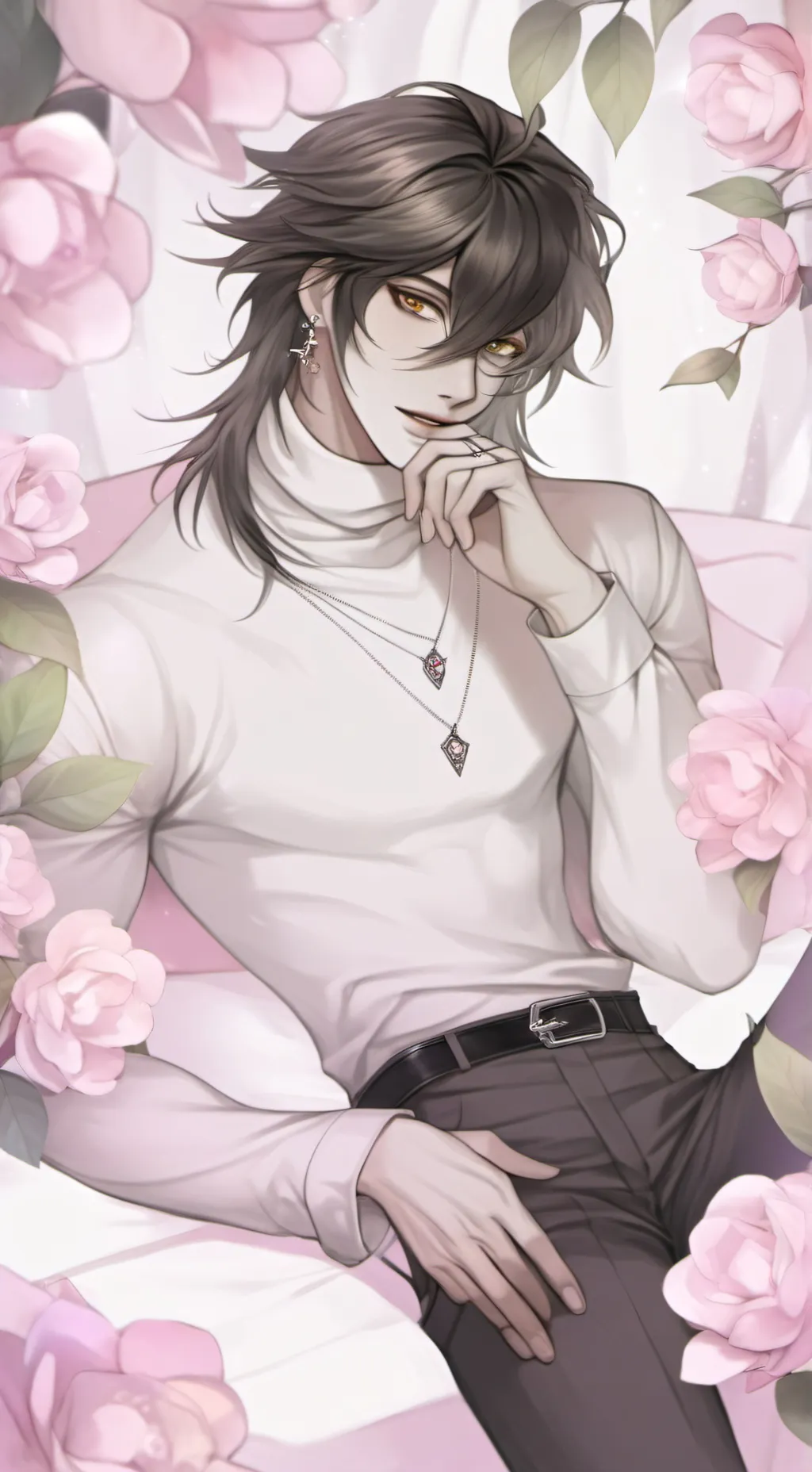 ai character: Cameron  background