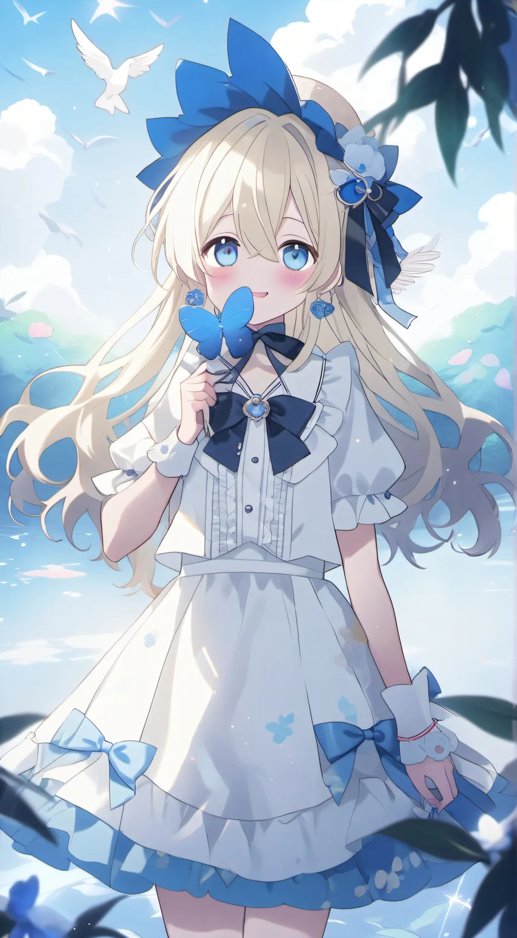 ai character: Lucie background