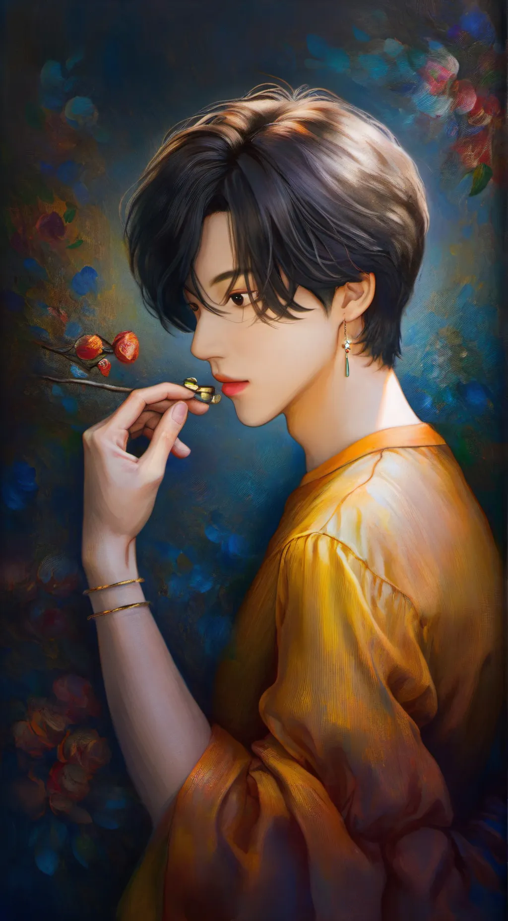 ai character: jikook_andkoomin.& background