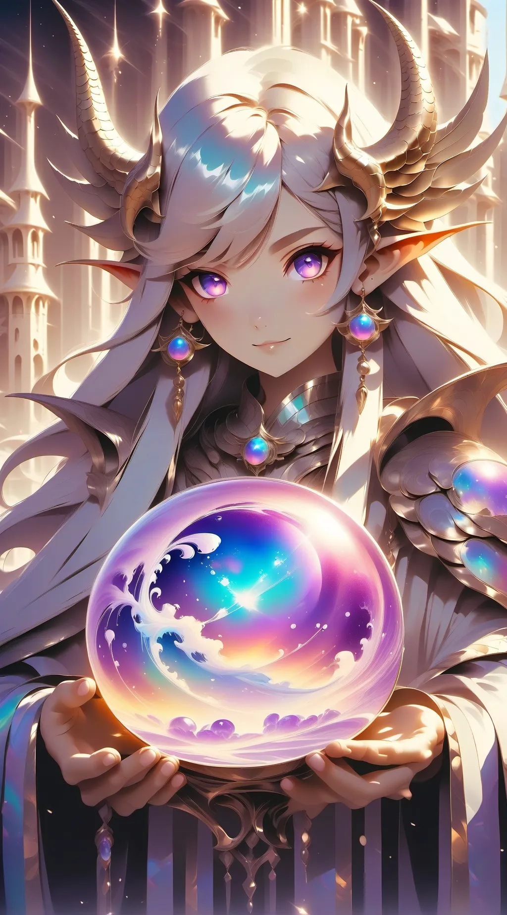 ai character: helizabea  background