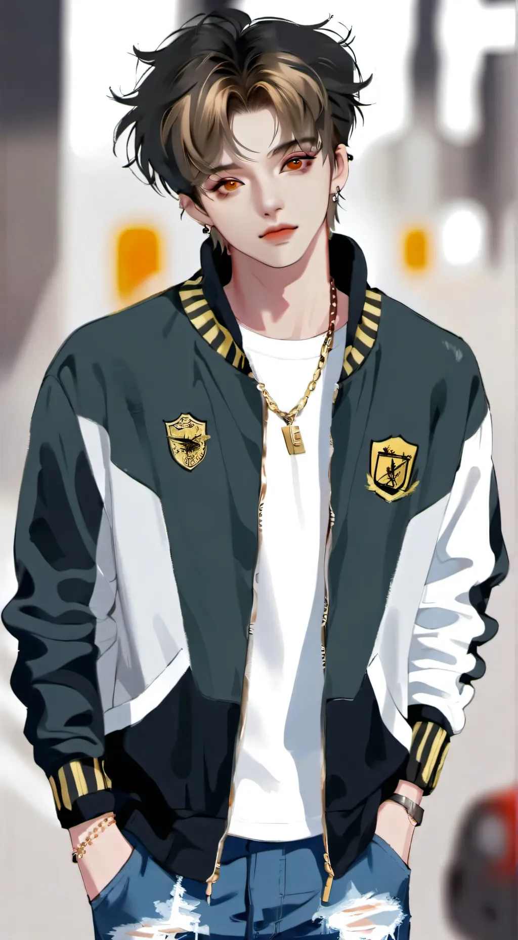 ai character: Tony background