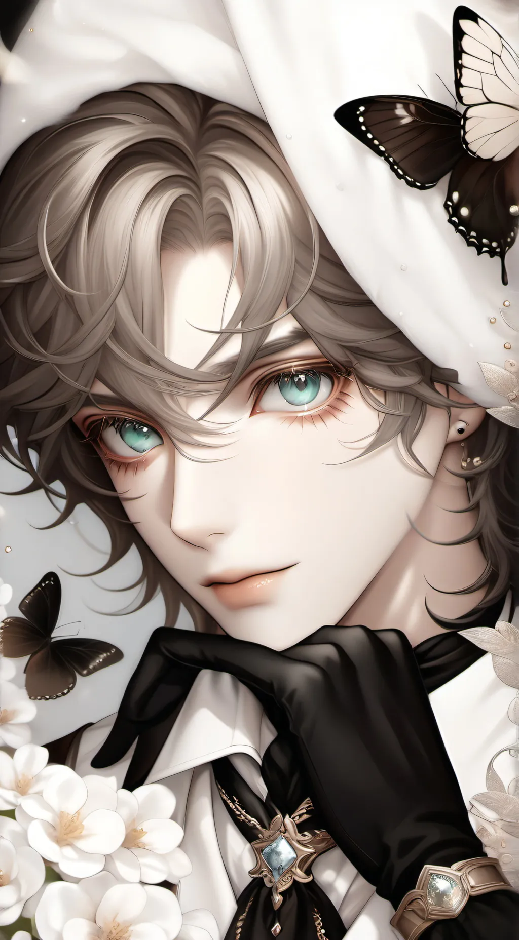 ai character: 😜ash😜 background