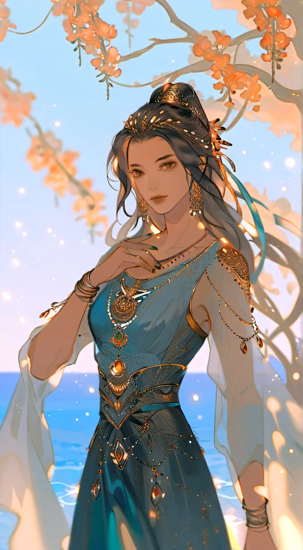 ai character: sla background