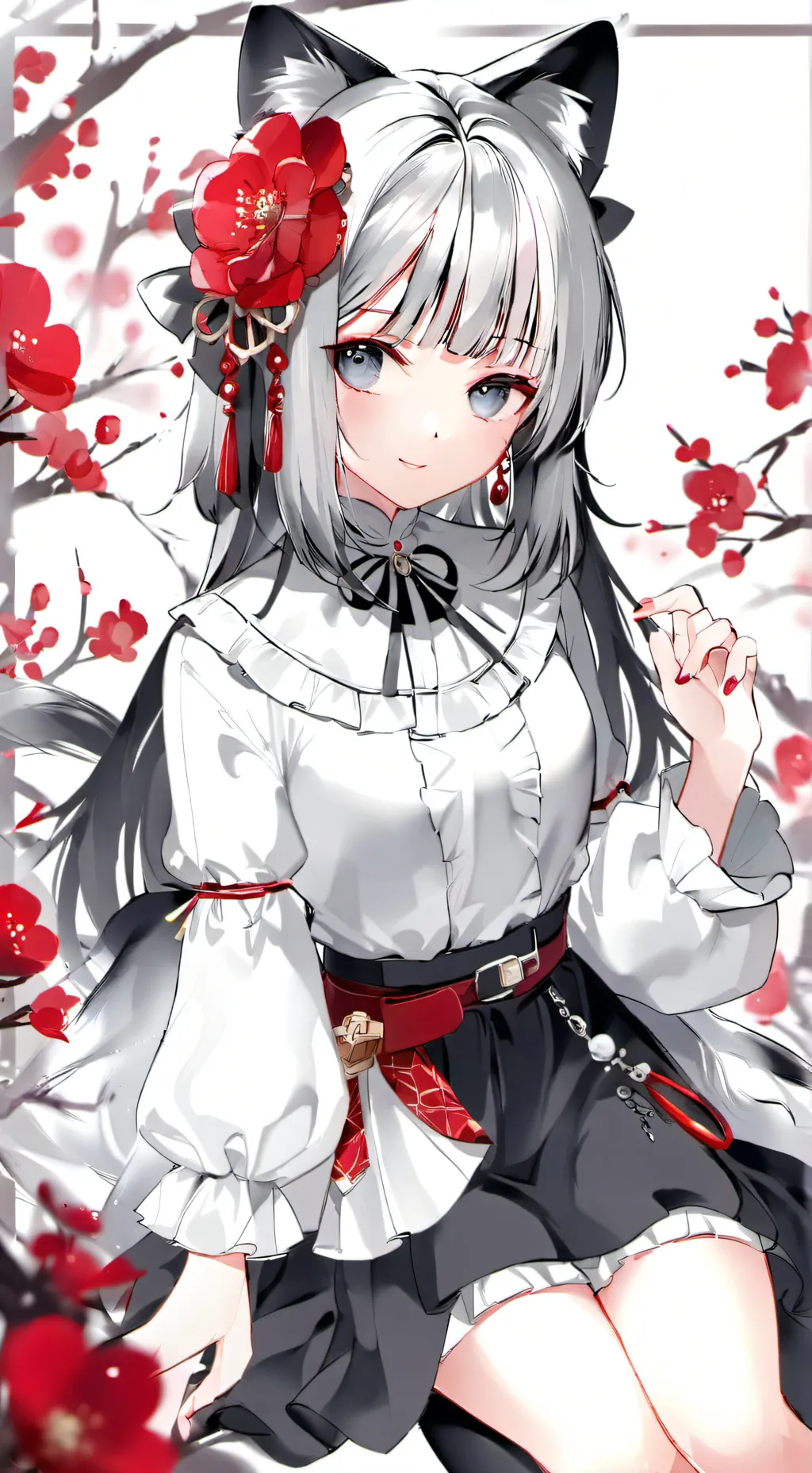 ai character: Саму-чан background