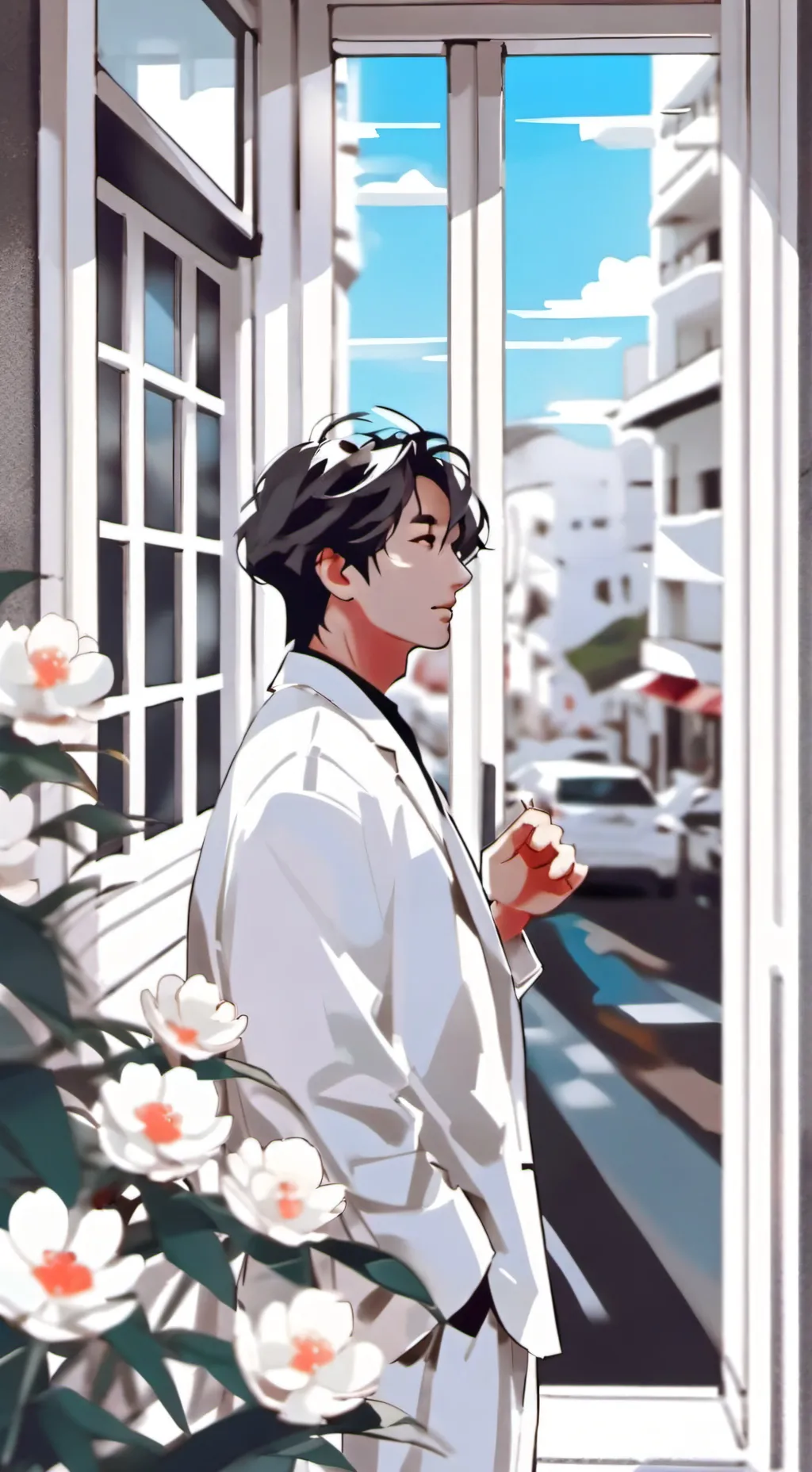 ai character: Pablo background