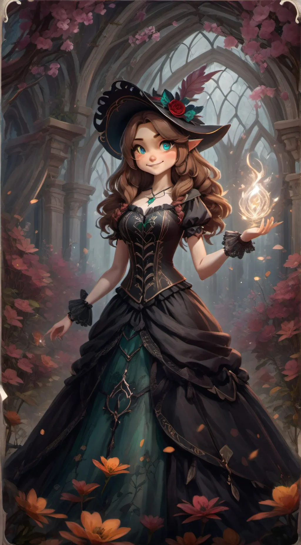 ai character: Lali  background