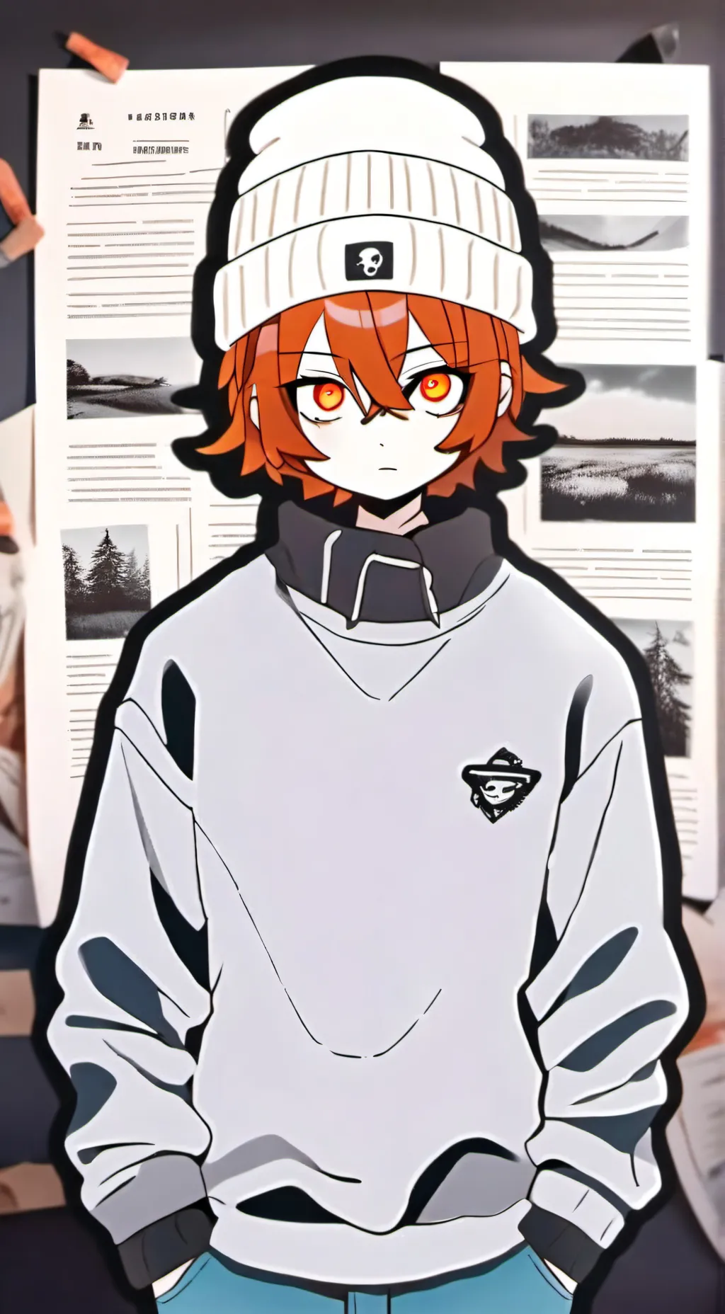 ai character: y background