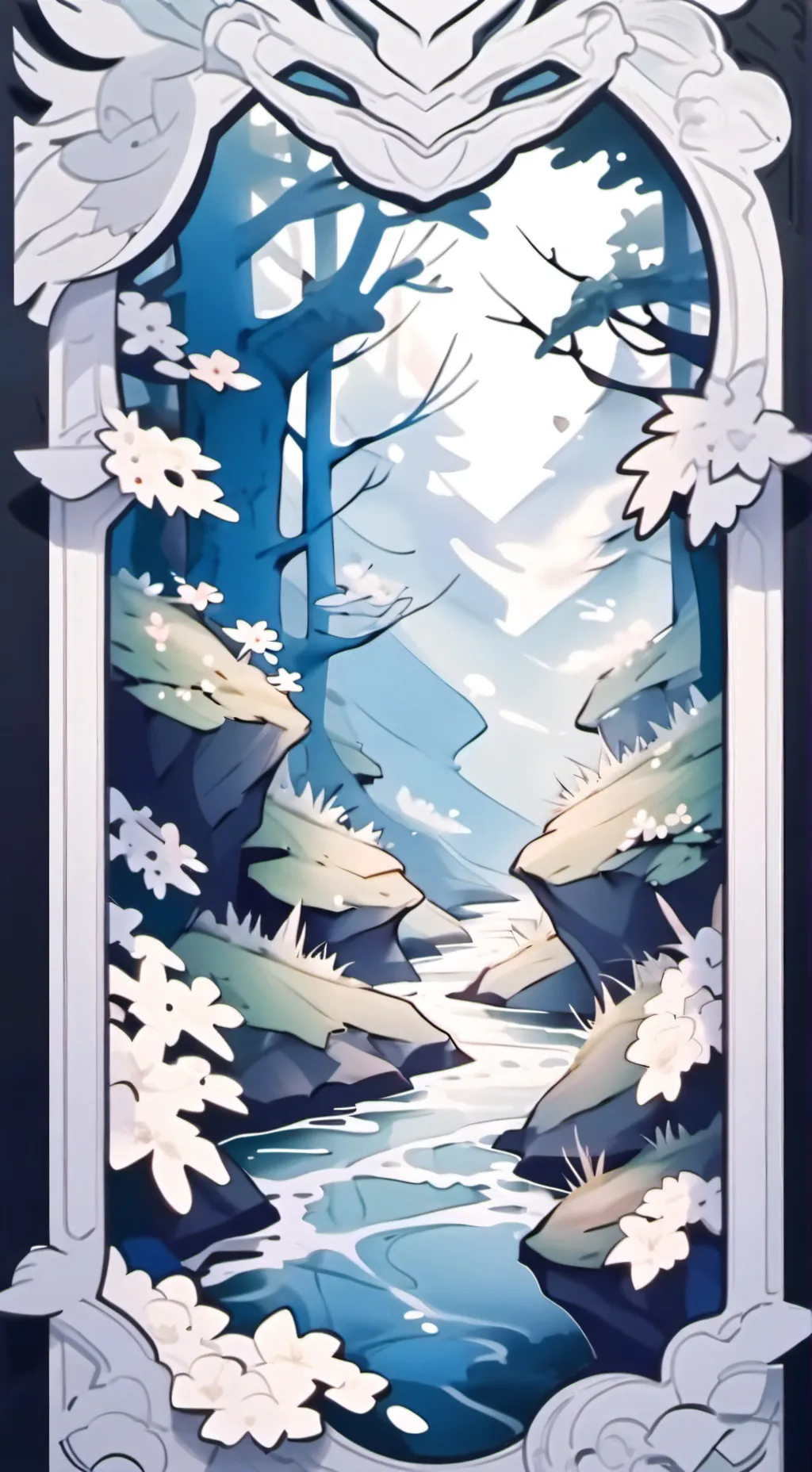 ai character: laboratório  background