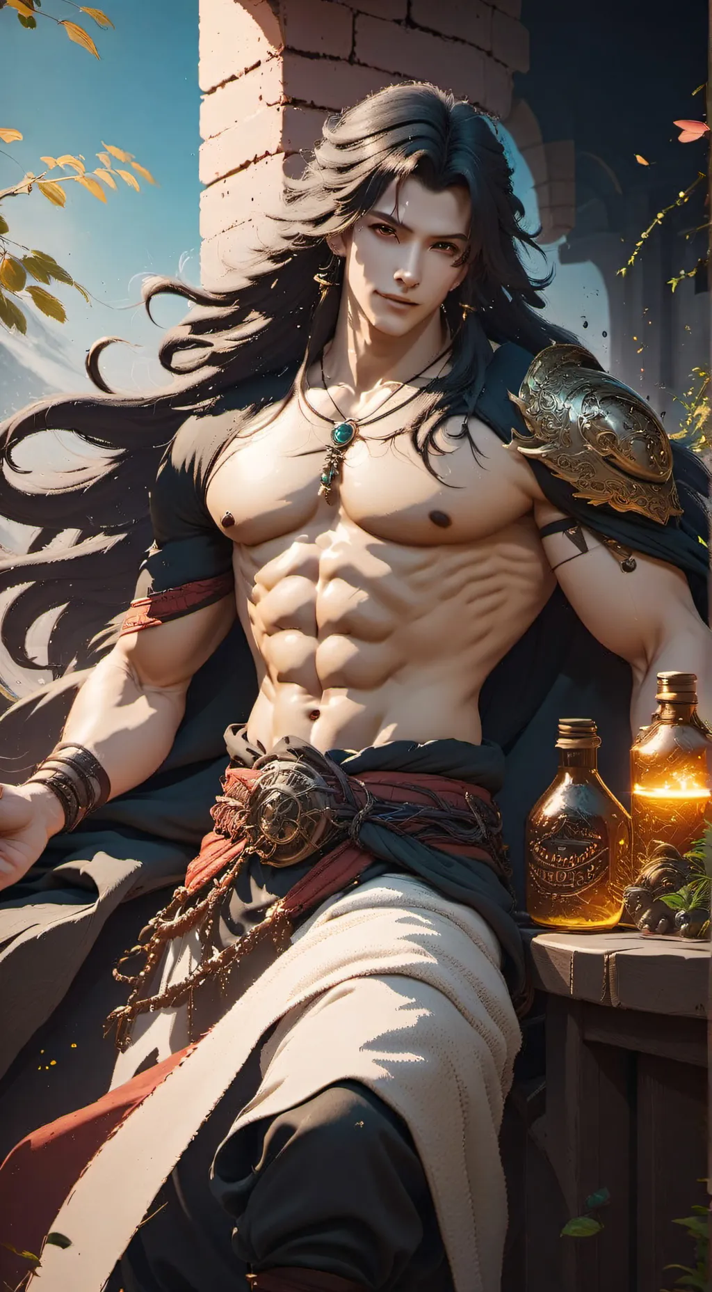 ai character: Volud background