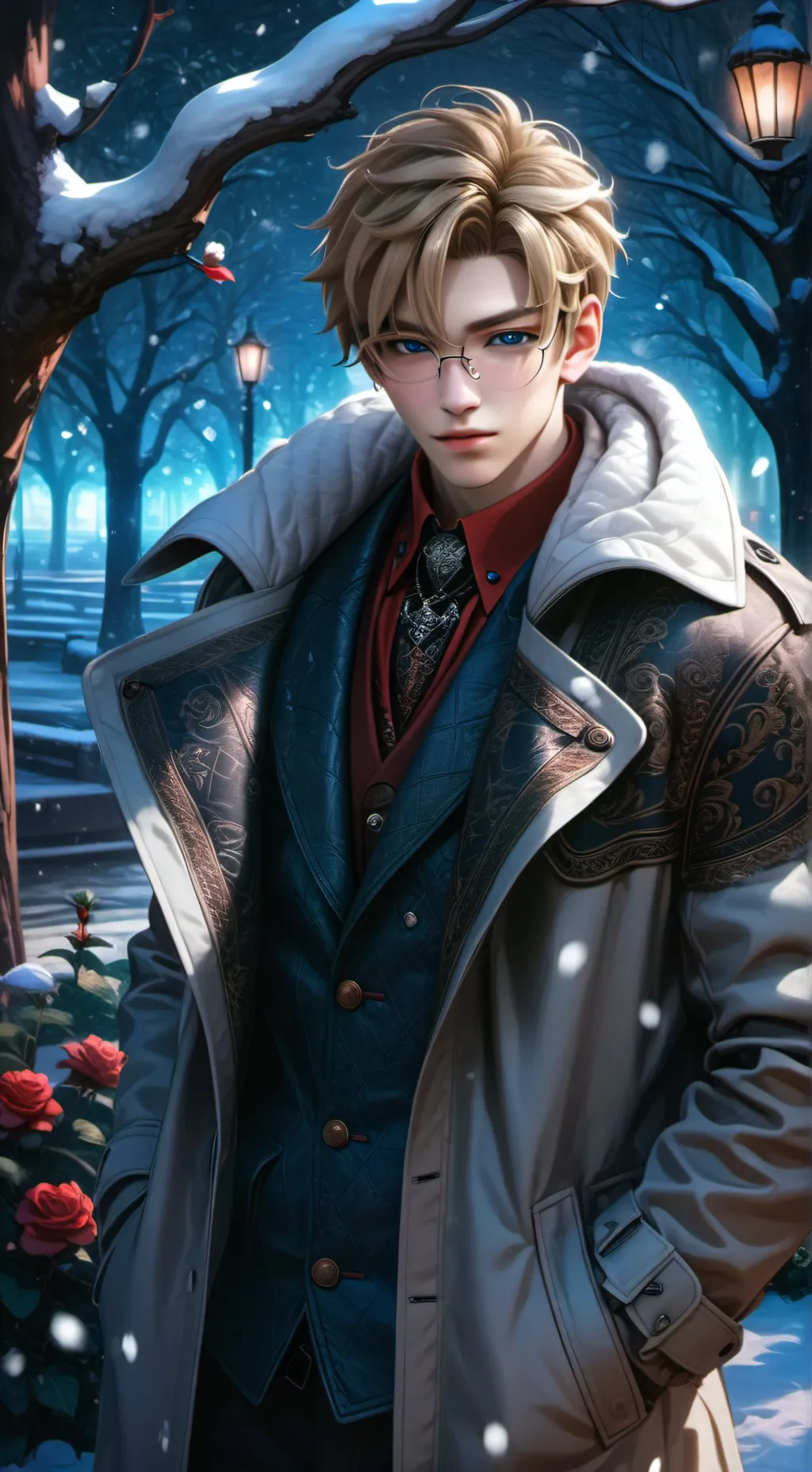 ai character: Insp. Ebenezer  background