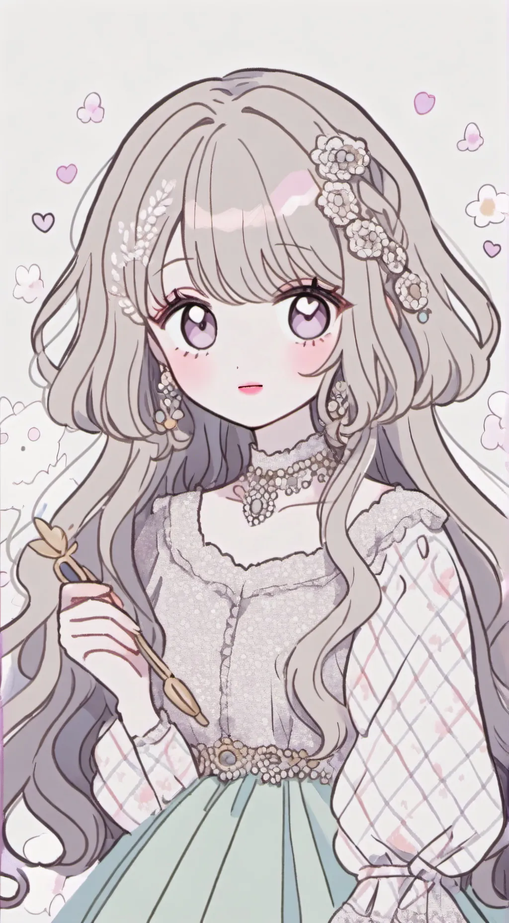 ai character: emily  background