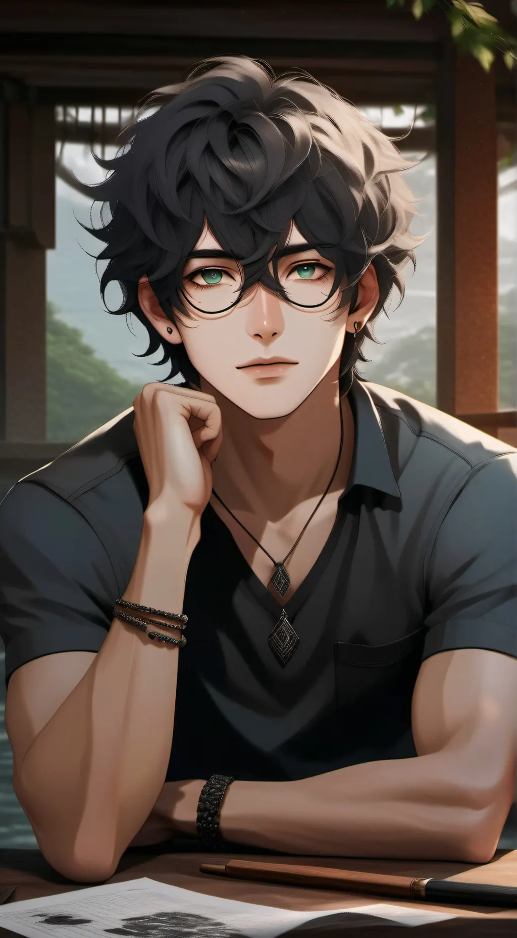 ai character: Nicholas background