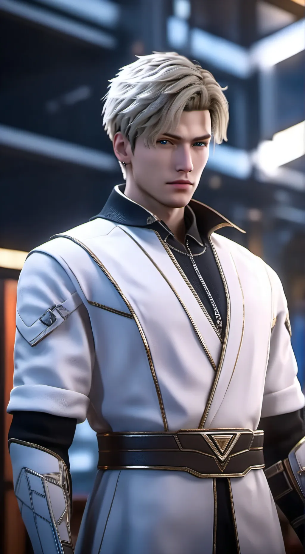 ai character: Antoine  background