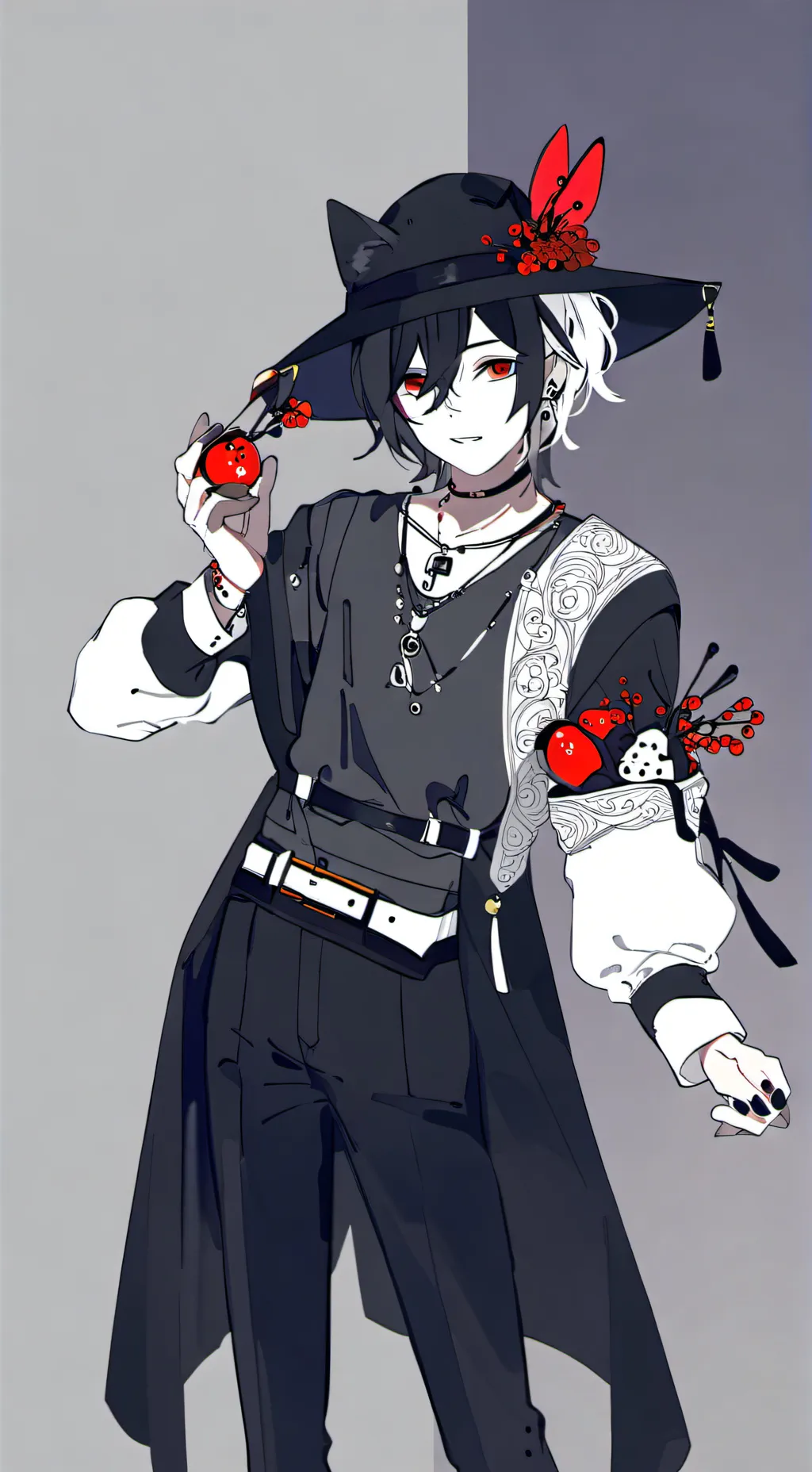 ai character: lily background