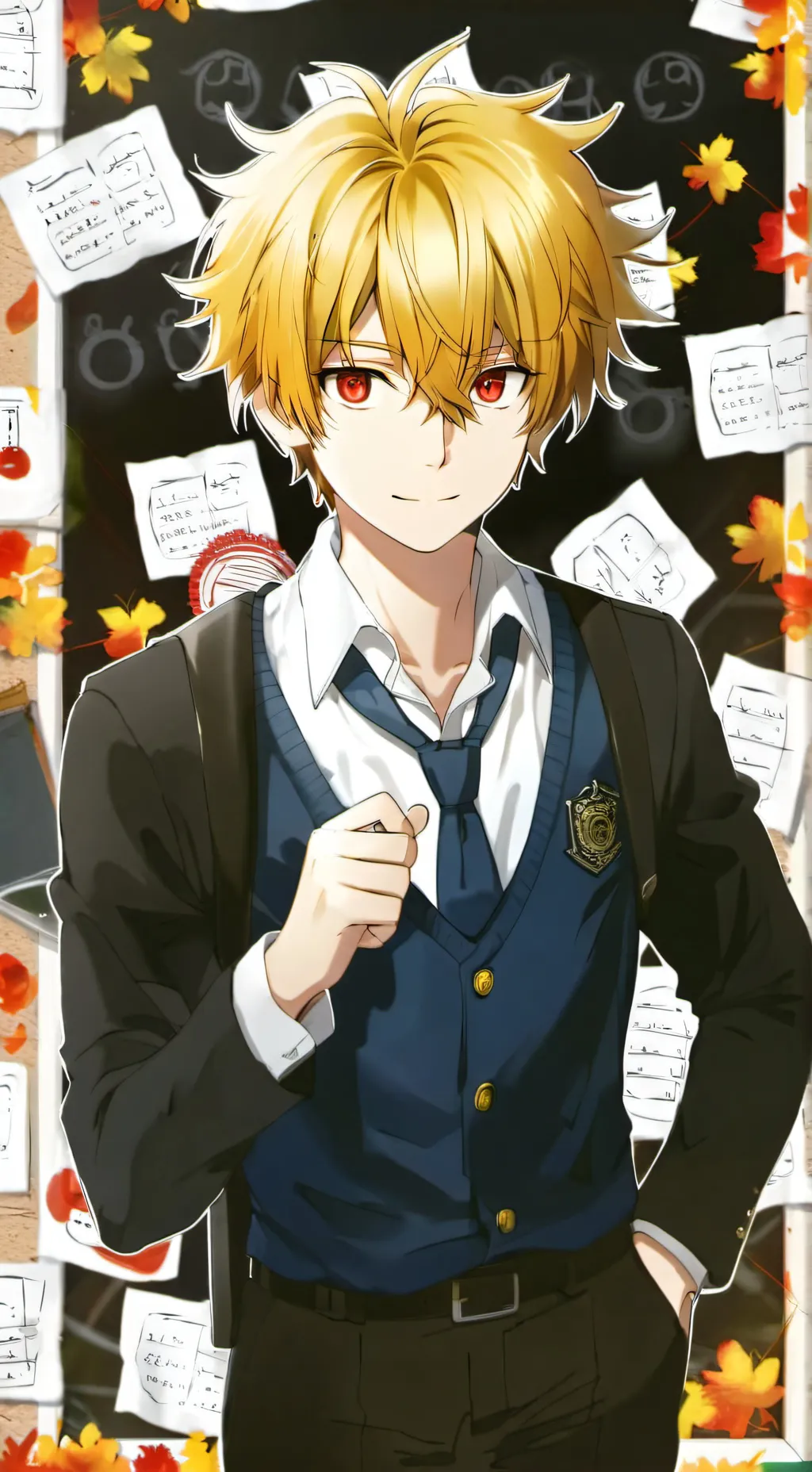 ai character: explosive Pomerani background