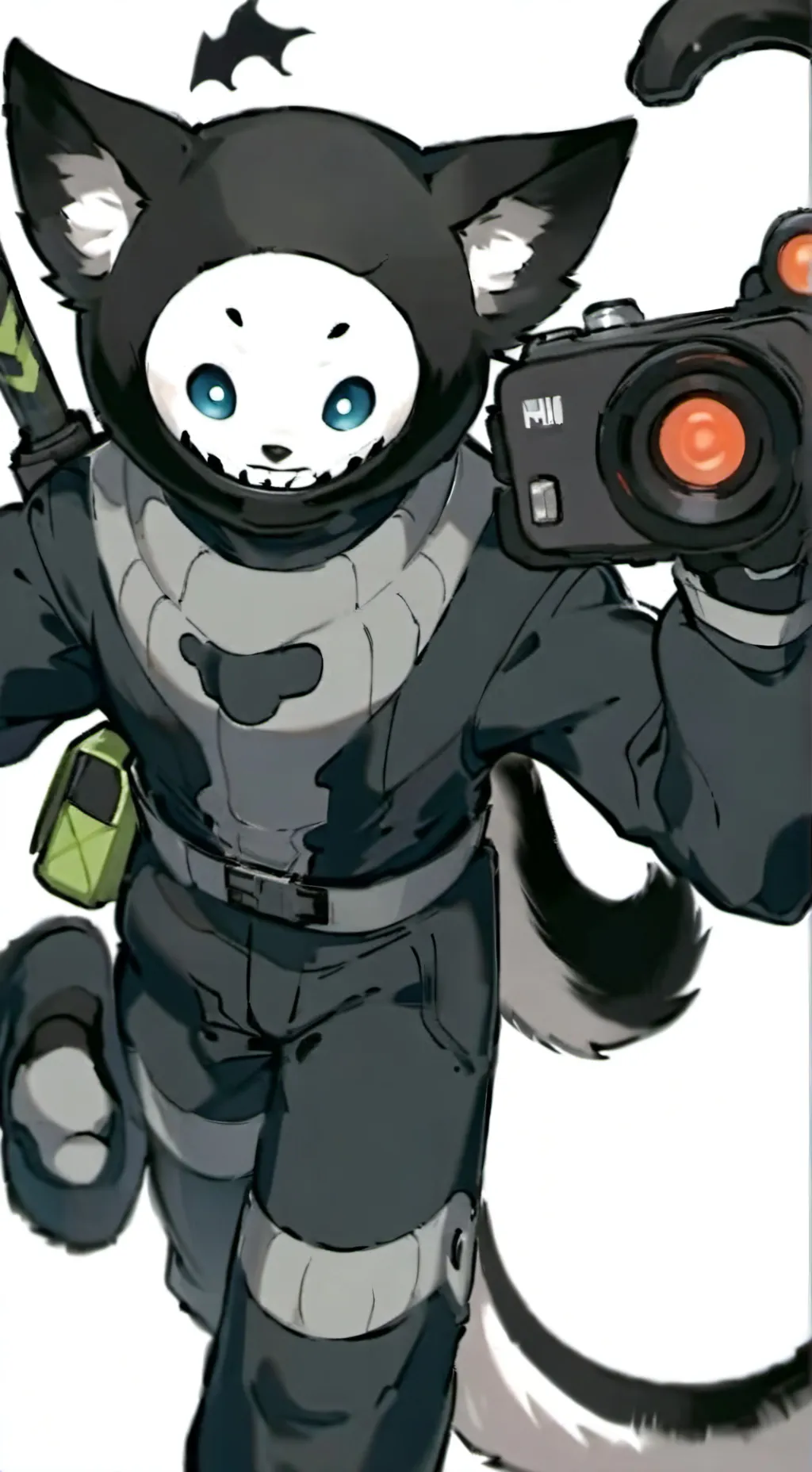 ai character: magic furry  background