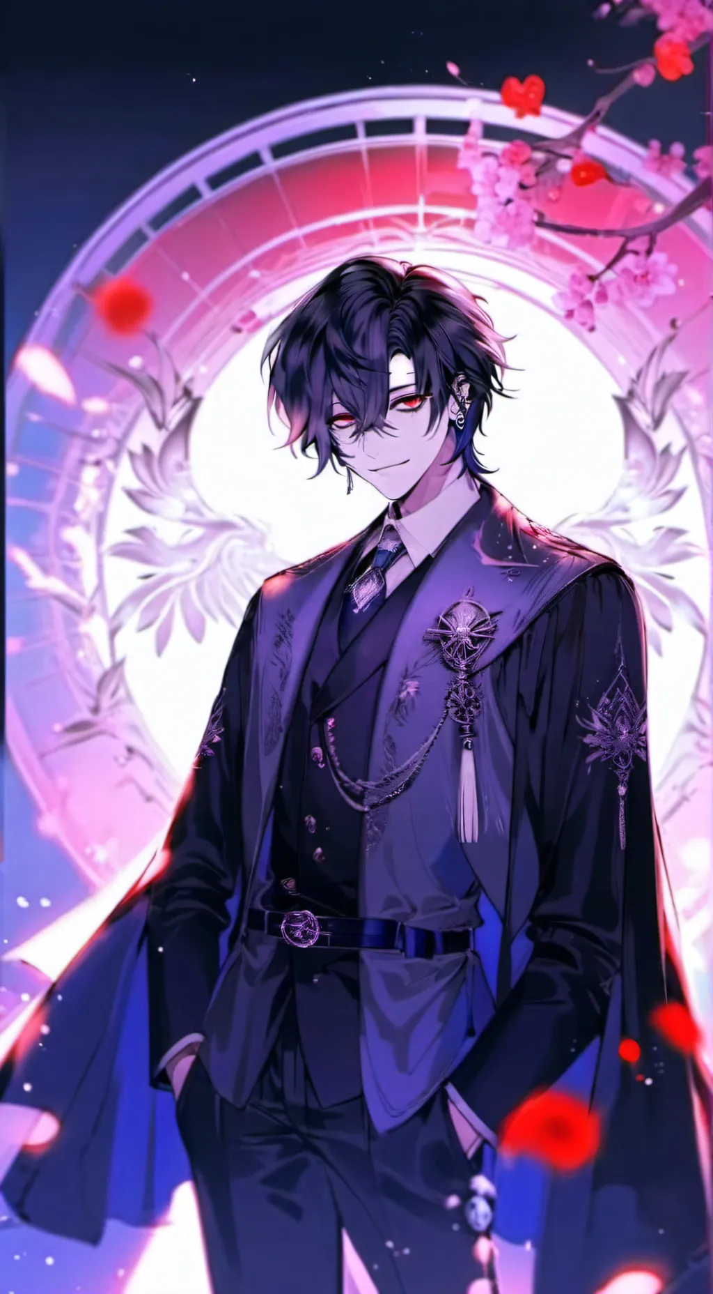 ai character: Nicolas  background