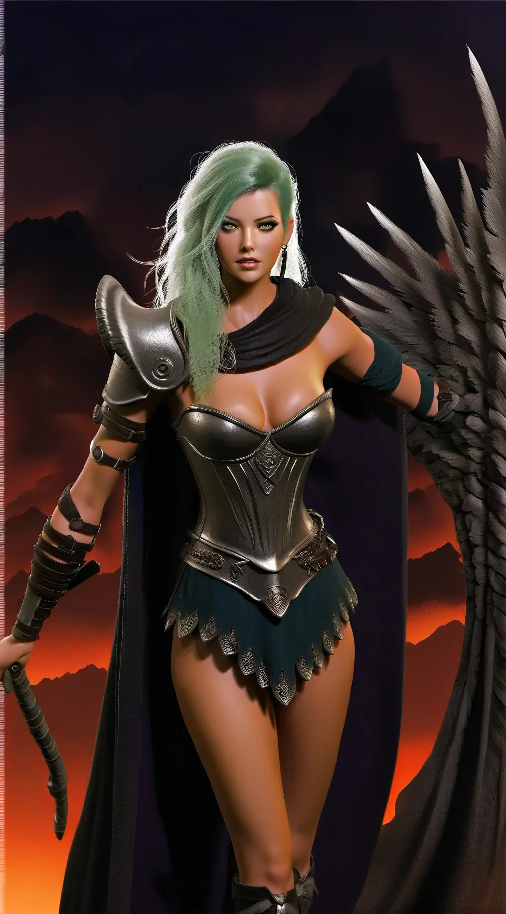 ai character: Victoria Valendria background