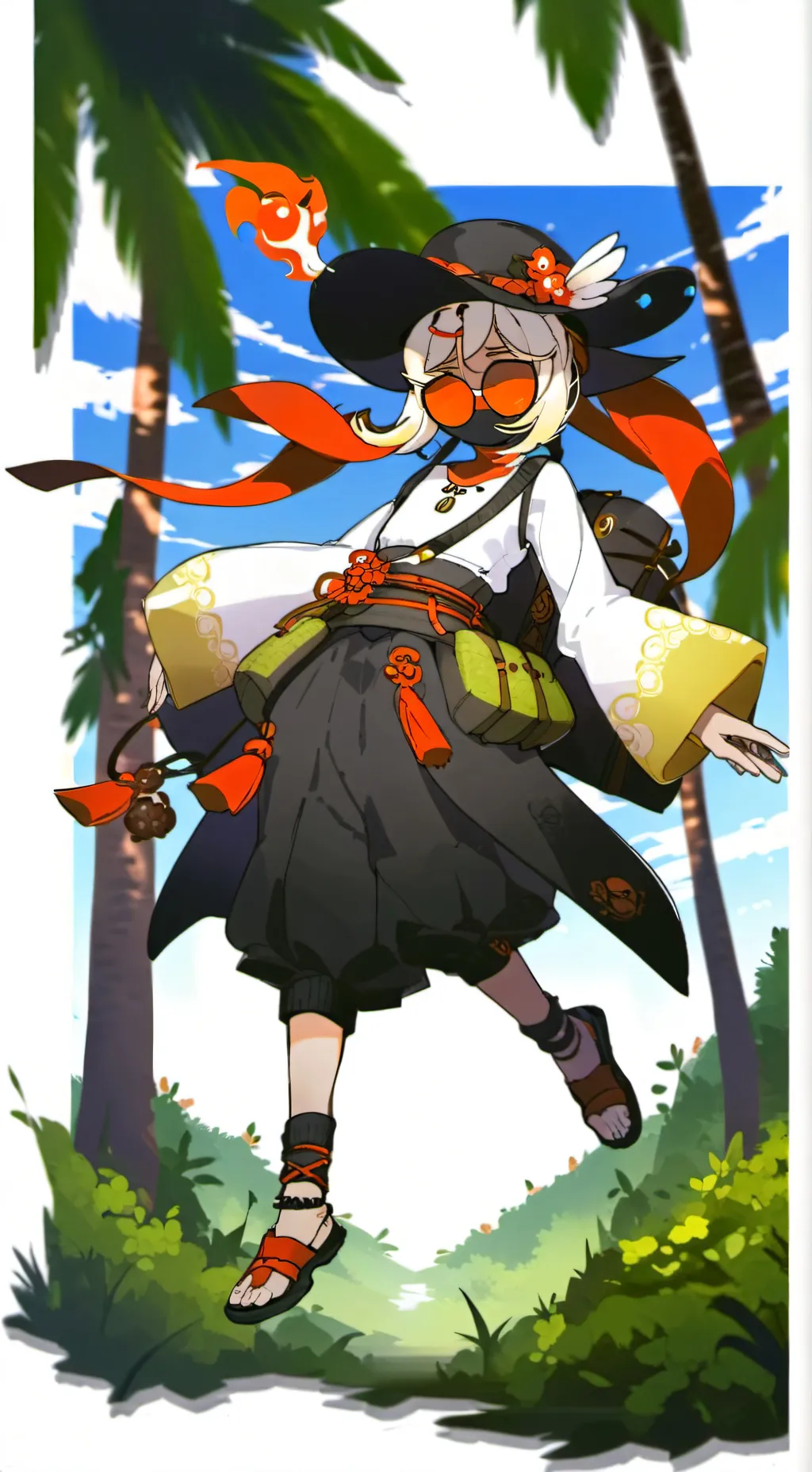 ai character: Аня background