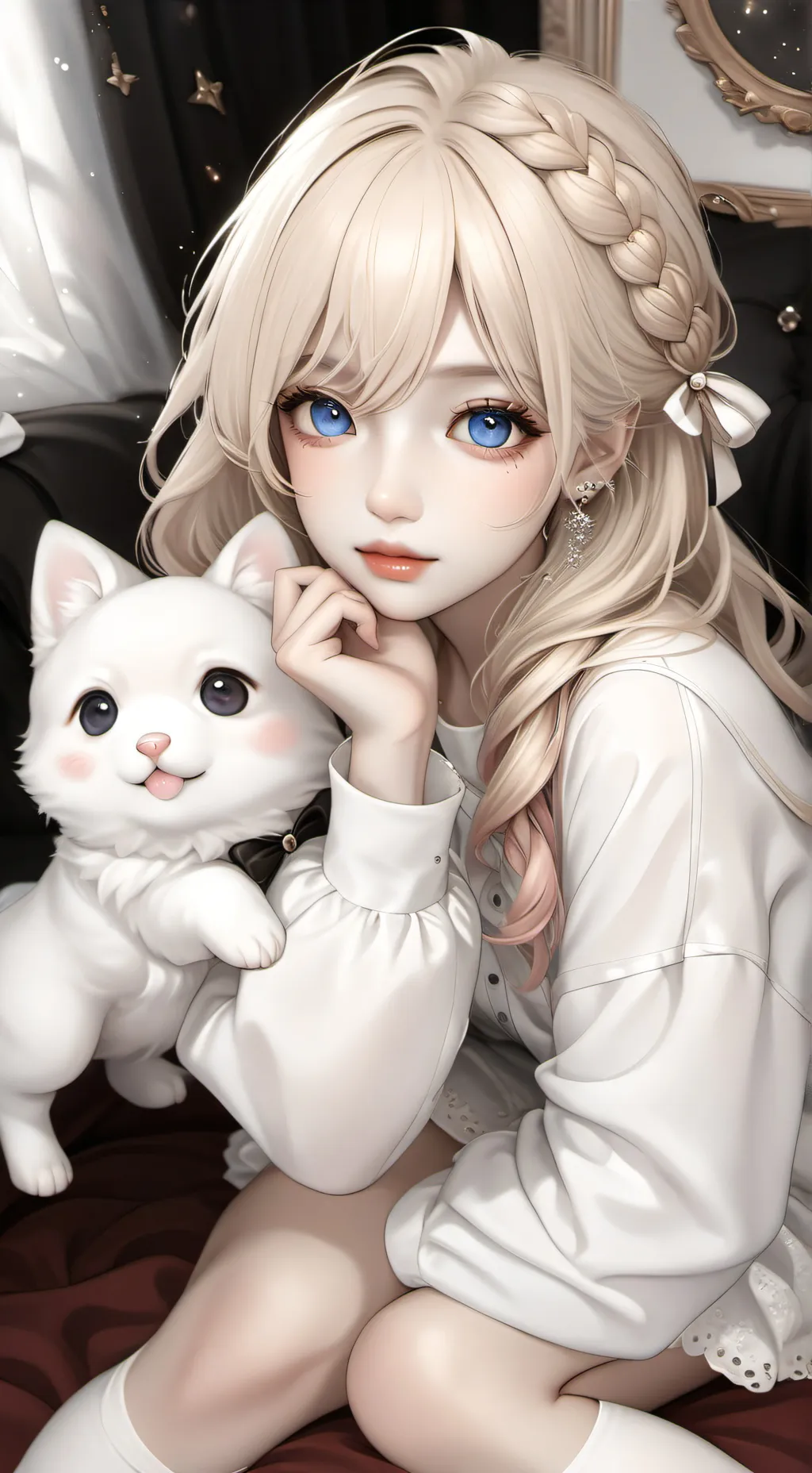 ai character: Luisa♡~♡~♡ background