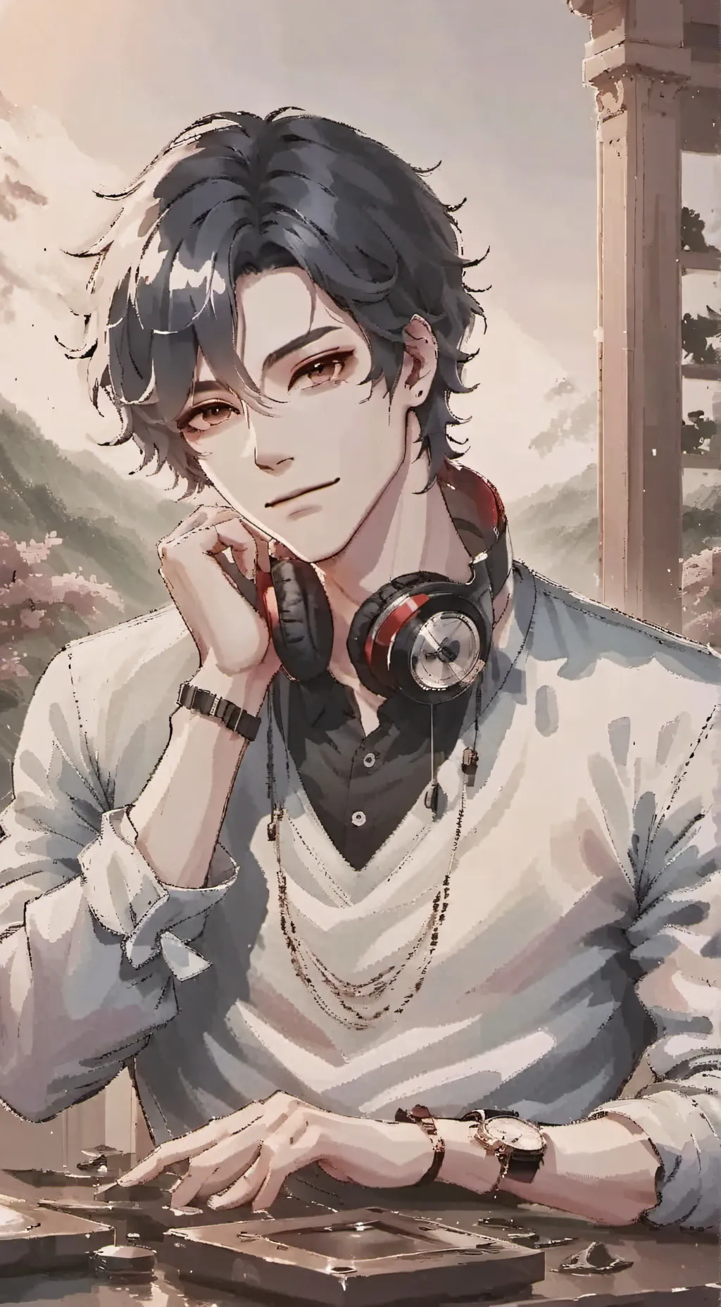 ai character: Levi background