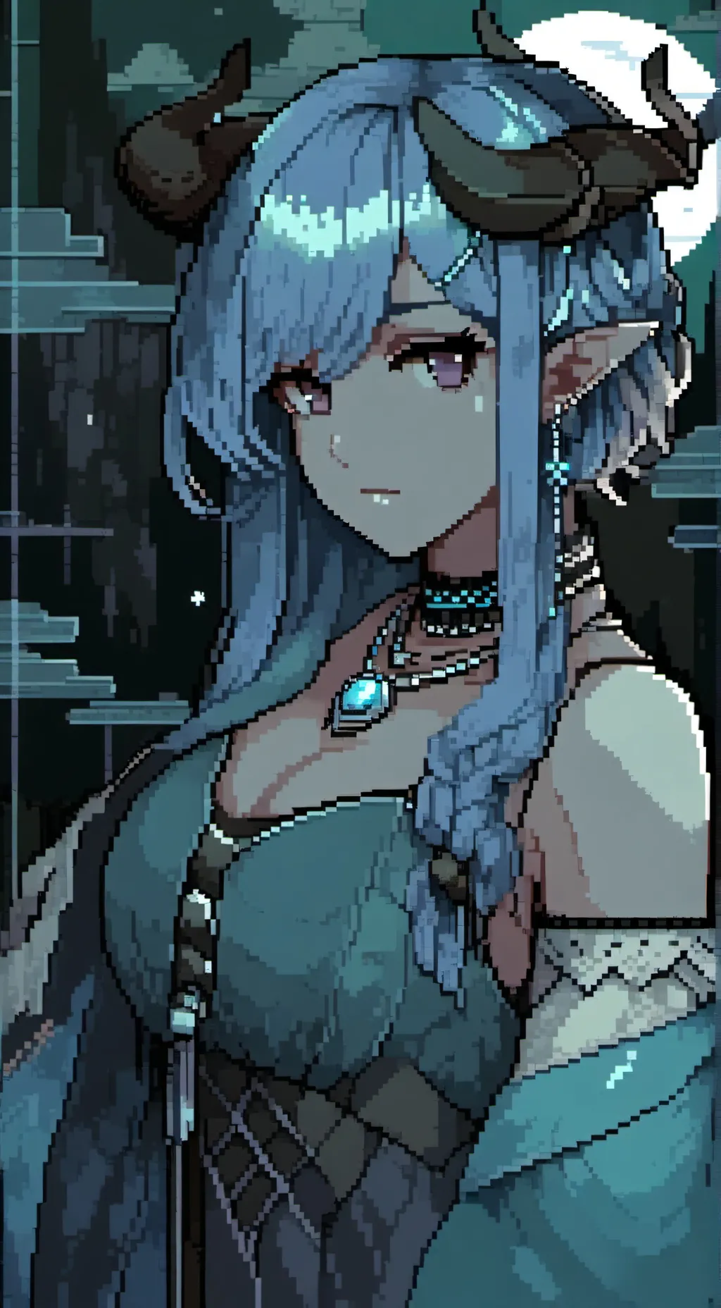 ai character: Lucia  background