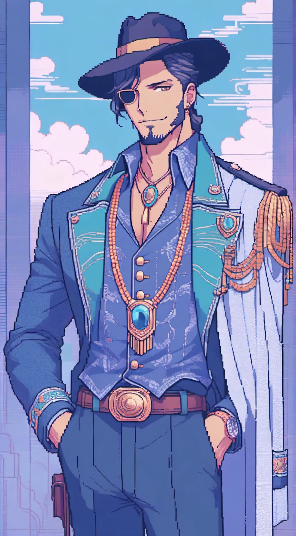 ai character: Law~ background