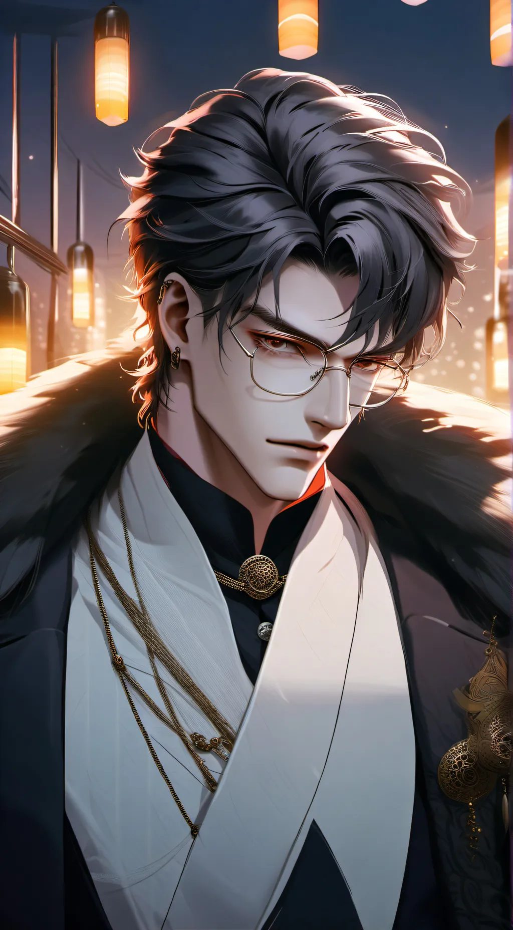 ai character: David. background