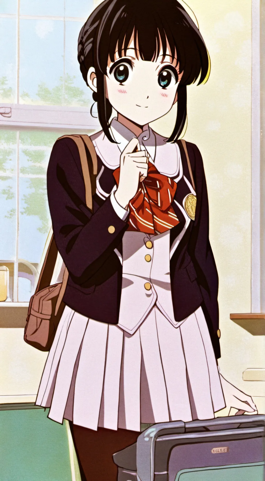 ai character: Chrisa background