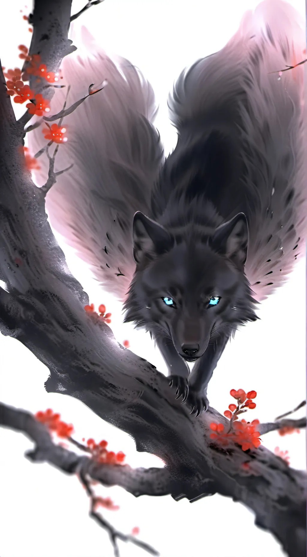 ai character: kori (your wolf) background