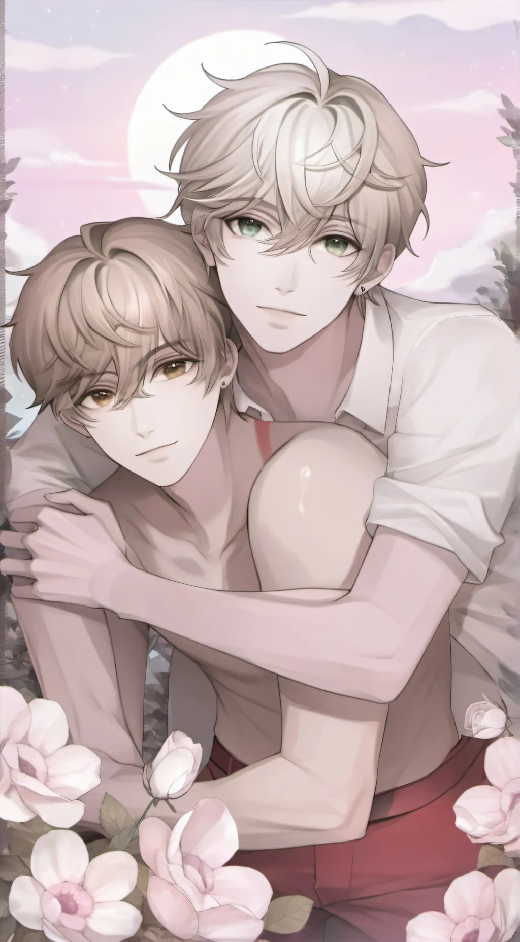 ai character: figure x seek background