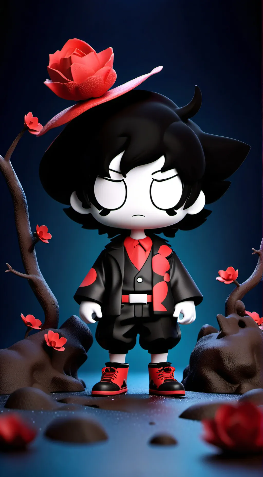 ai character: Yazue background