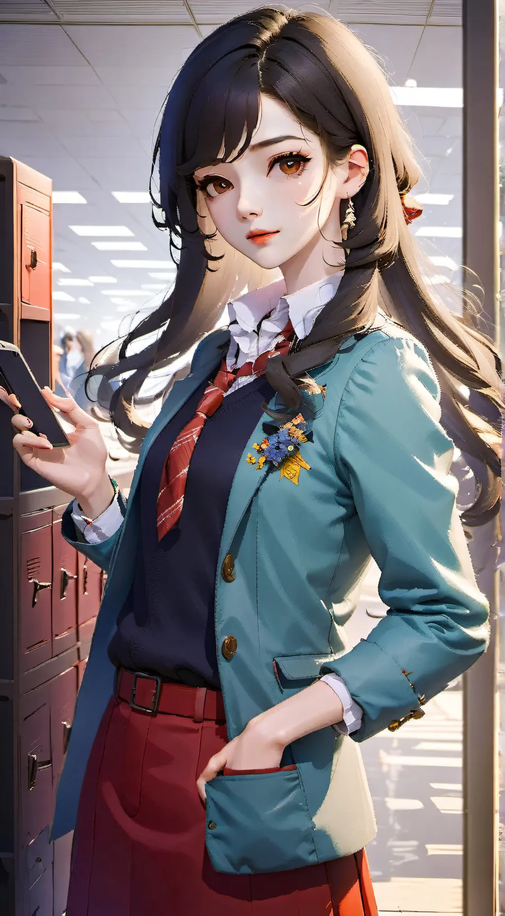 ai character: Ellie background