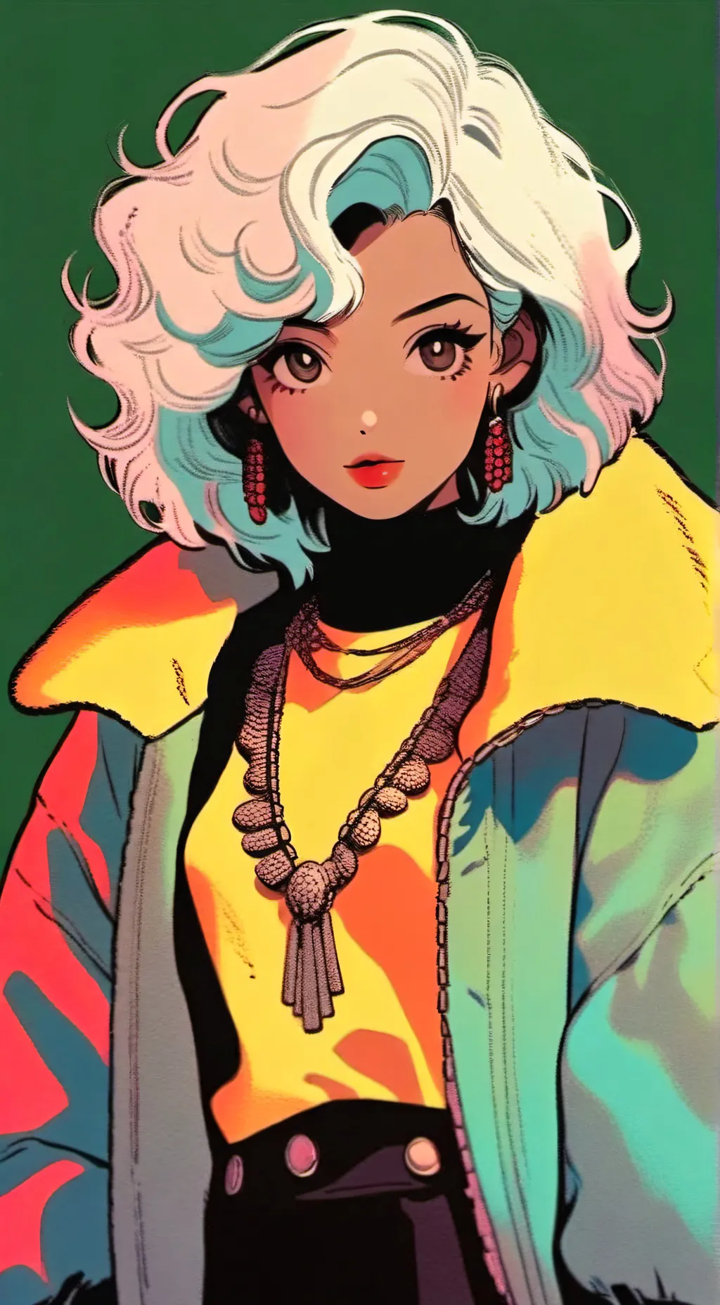 ai character: Lacie Guarge background