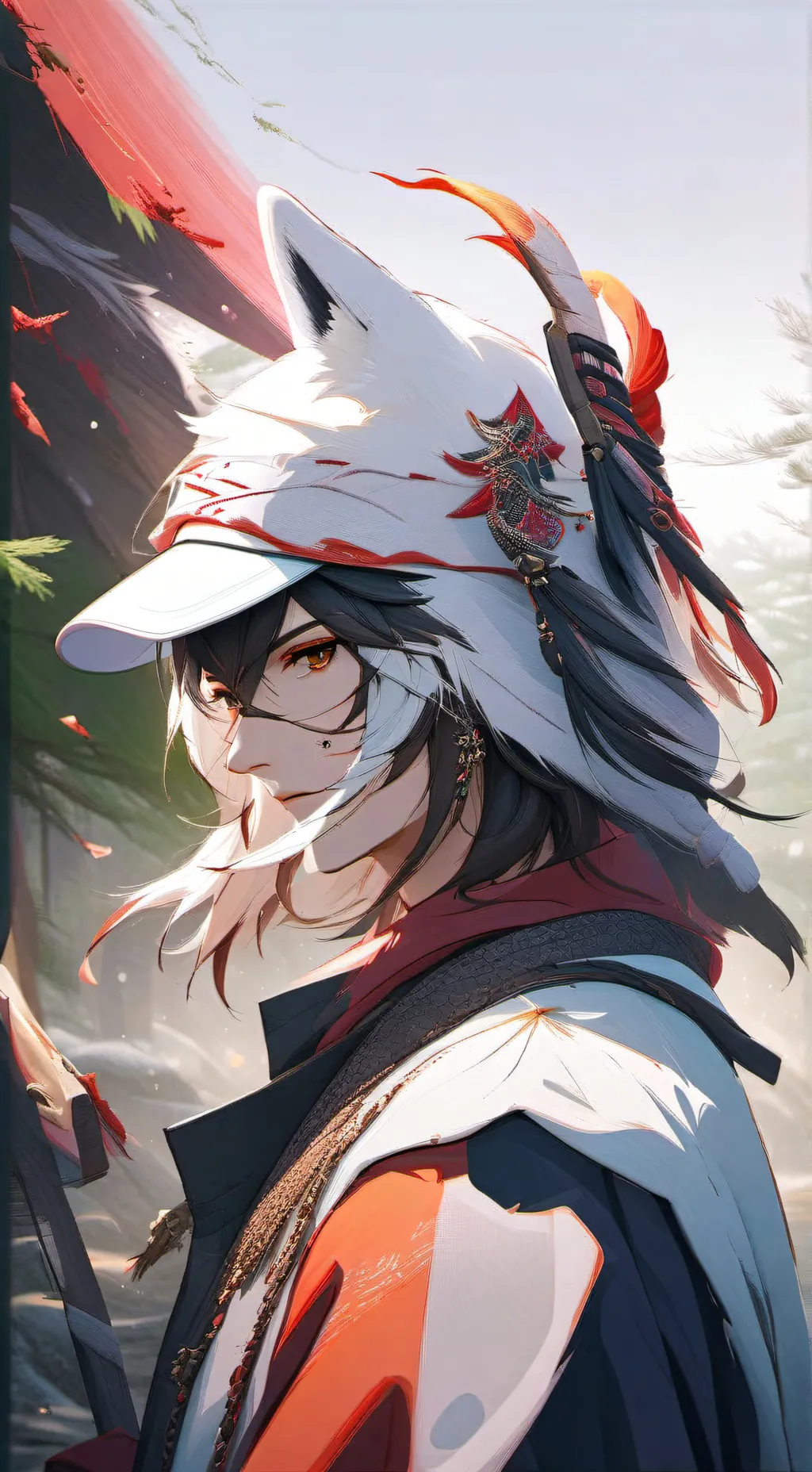 ai character: Mha background