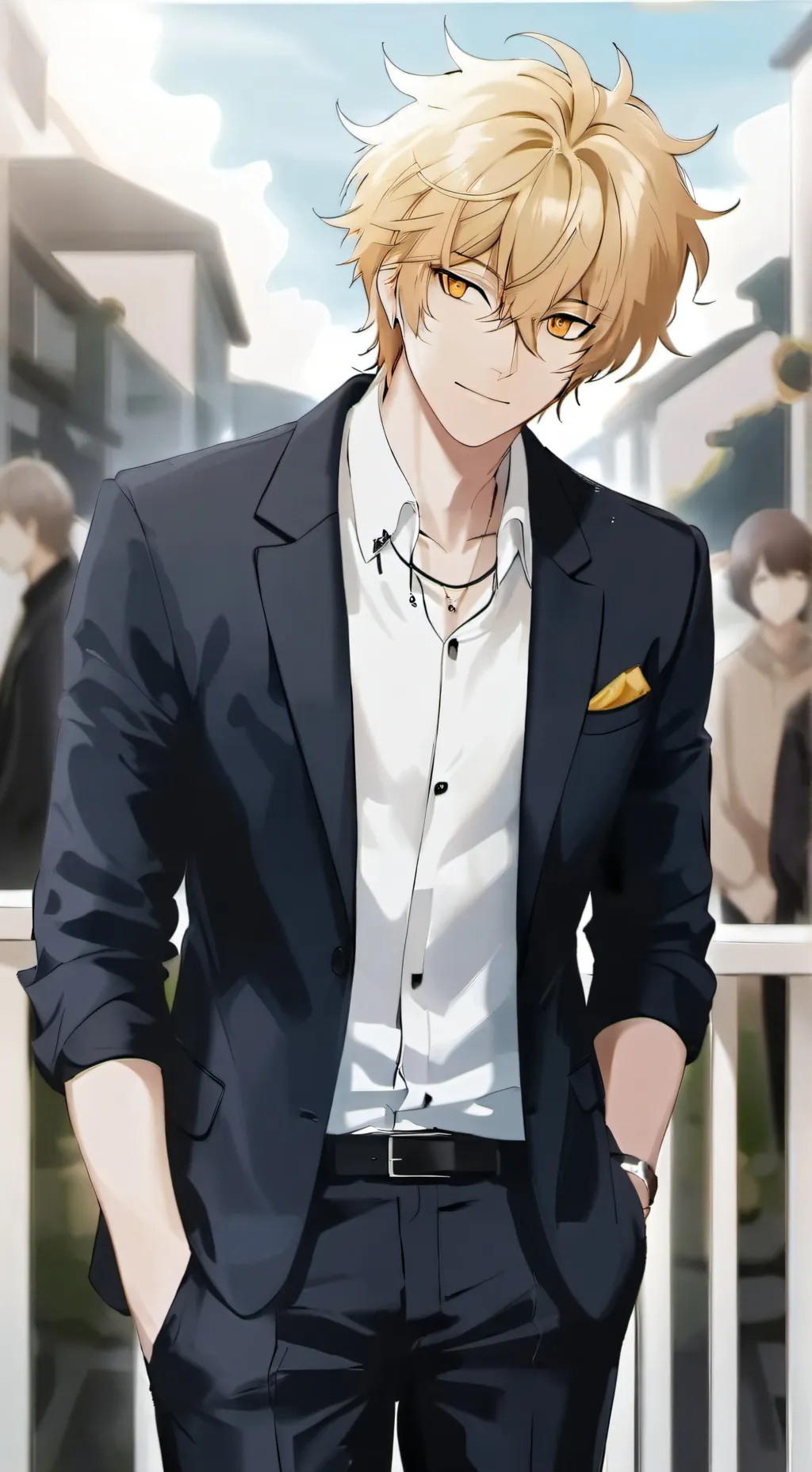 ai character: ♌️🦁leo background