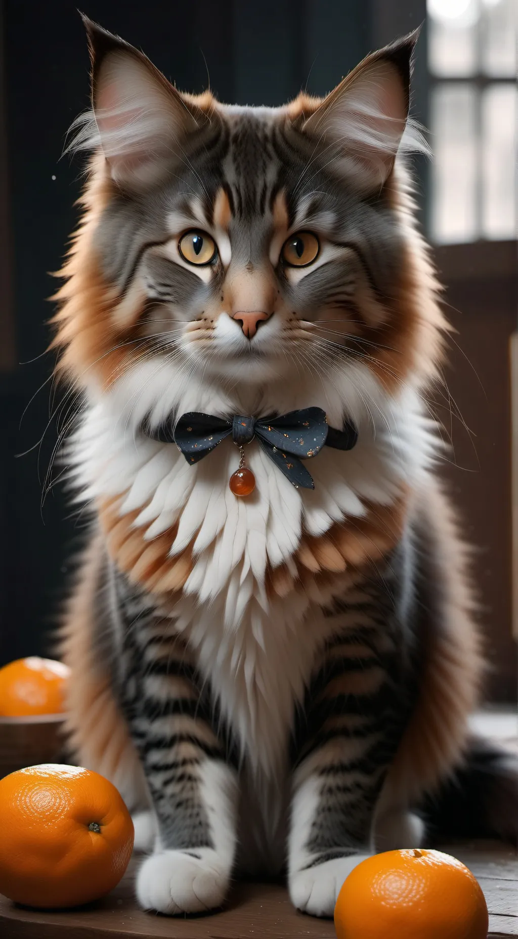 ai character: cats background