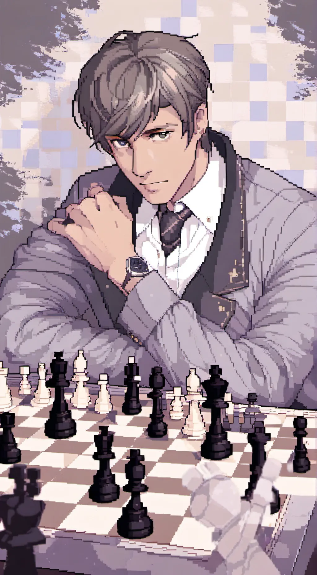 ai character: Bobby Warner  background